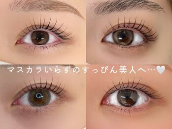 エサージュ 表参道店の写真/人気No.1の究極コラボ【アイブロウスタイリング&パリジェンヌor選べるまつげパーマ】で一気に垢抜け女子！