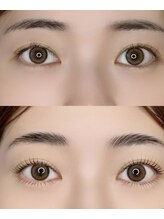 束感まつ毛パーマ♪束感デザインの魅力