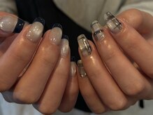 アイネイルズ 渋谷店(I nails)/【Karin.m】マグネットアシメ