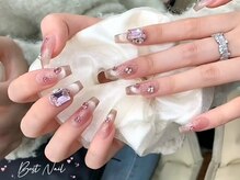 Best Nail 銀座店【ワンホンネイル・スカルプ・パラジェル・上品ジェルネイル】/フレンチマグネットつけ放題