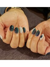 ネイルサロン リスタ(Rista)/縦グラデ ニュアンス