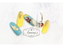 アモウズ(Amouz)/定額【和装/成人ネイル】3