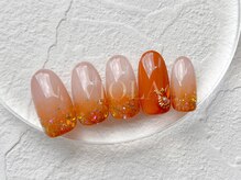 ヴィオラ(VIOLA)/根元グラデ/ラメ/ワンポイント