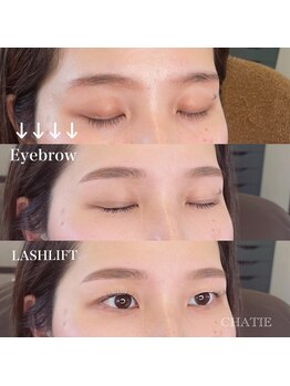チャティー(CHATIE)/アイブロウ×まつげパーマ