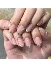 ルミナ 高崎店(Lumina)/オーロラミラーフレンチ