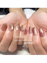 ジェルメ(germer)/片手ラメ片手マグネット♪