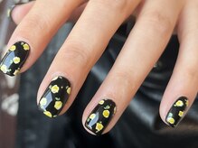 イト 藤崎店(ito)/花柄ネイル