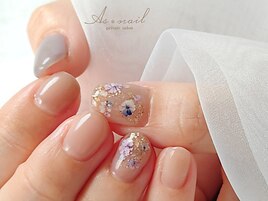 押し花ふわり