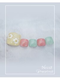 フットネイル：No.118