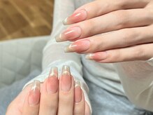 ブラソンネイル(Blossom nail)/チークマグネットフレンチ