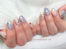 イーストハムアネーロネイル(EAST HAM anello nail)/持ち込みデザイン￥9,000