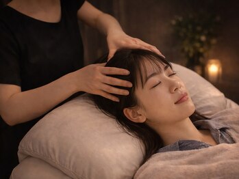 オネム(ONEMU)の写真/至極の癒し+眼精疲労改善!!季節の変わり目の頭痛/気圧の変化による自律神経の乱れに◎ドライヘッドスパ♪