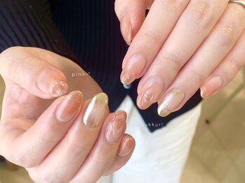 バルミー(balmy)の写真/【自分好みにアレンジ自在】定額デザイン20種以上◎上品からシンプルまで、気分に合わせた大人の美爪が叶う