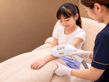 フィオリトゥーラ ガーデン 茨木店の写真/ お子さまのムダ毛のお悩みに。はじめてのキッズ脱毛