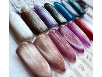 エンジェルビューティーネイルアンドアイラッシュ(Angel Beauty nail&eyelash)/マグネットネイル　ワンカラー