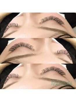ユーティ アイラッシュ(YOUTY eyelash)/ボリュームラッシュ160束