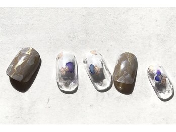 ネイルデコ(nail DECO)/冬ネイル