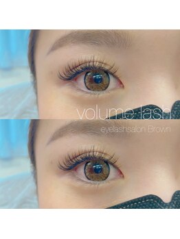 アイラッシュサロン ブラウン(Brown)/3Dボリュームラッシュ