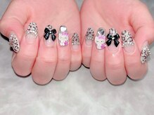 ブリスフルハピネス(Blissful happiness)/レオパードデザインネイル