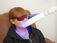 葵の雰囲気（ホワイトニングは歯本来の白さに戻していきます。）