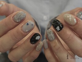 個性派アートお任せネイル