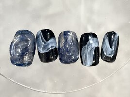 鉱物ネイル