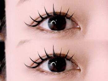クリムアイラッシュ(crim eyelash)/束感◎LEDエクステパーマ