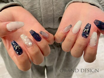 グランドデザイン 岐阜店(GRAND DESIGN)の写真/マグネット/フラッシュ増量中♪大人気!ワンホンネイルから手書きア-ト迄サンプル多数!