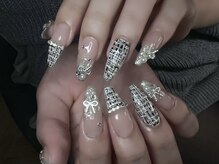 パザパネイル(pas a pas nail)/ツイードネイル