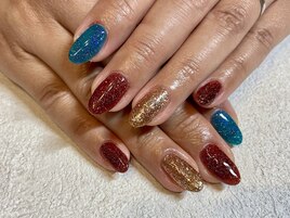 フラッシュクリスマスカラー