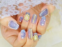 アッサンブレ(Assembler)/キラキラビジューネイル