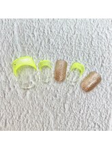 タネモト(Tanemoto)/7月フットネイル￥7700