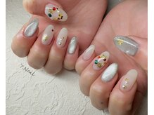 ナナネイル(7.Nail)/クリスマスネイル