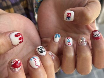 つめノさき/ライブ仕様ネイル