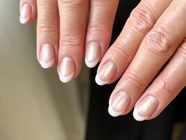 ミルクマグ×フレンチネイル