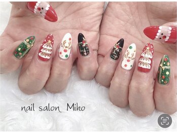 ミコ(Miko)の写真/【豊富なデザイン×技術力】シンプル～ニュアンスまで沢山のデザイン有！高技術でモチも◎パラジェル変更可