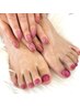 【FOOT】《5月限定》夏に向けて早めのcareを☆FOOTワンカラー ¥4400