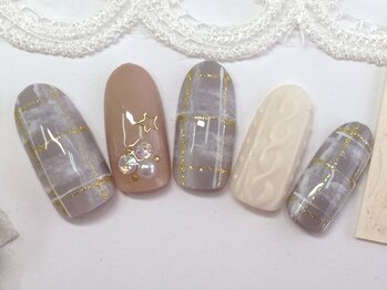 ネイルサロン トリック(Nail Salon TRICK)/ニット&チェック