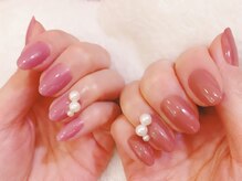 ネイルサロン ベビーピンク(Nail salon BABY PINK)/ワンカラー★大人シンプル★