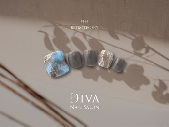 ネイルサロン ディーバ 梅田エナ店(Diva)/FootデザインSelect ￥7,810
