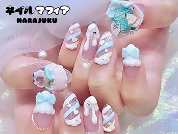 ネイルマフィア 原宿(NAIL MAFIA)/推し/痛ネイル/3Dネイル