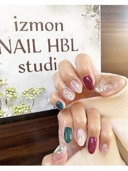 クリスマスネイル持ち込み画像