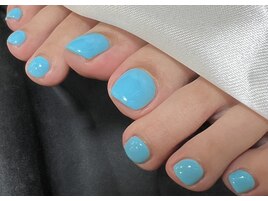 フット/ワンカラーネイル