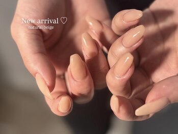 リン 恵比寿(RiN.)/ベージュネイル akane