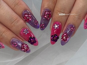 アモネイルアトリエ('amo nail atelier)/お花