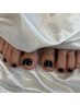 季節の限定クーポン爪周りの角質ケア付き◎フット親指アート