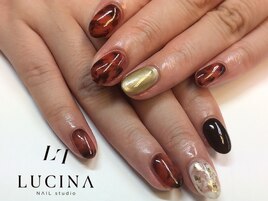 YMー111 べっ甲ネイル