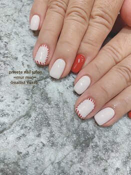 プライベート ネイルサロン マーマ(murmur)/ステッチネイル