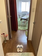 椎名亮 整体院/入口玄関です