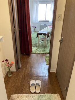 椎名亮 整体院/入口玄関です